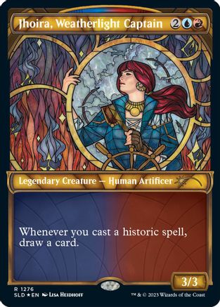 Jhoira, Weatherlight Captain (Halo Foil)