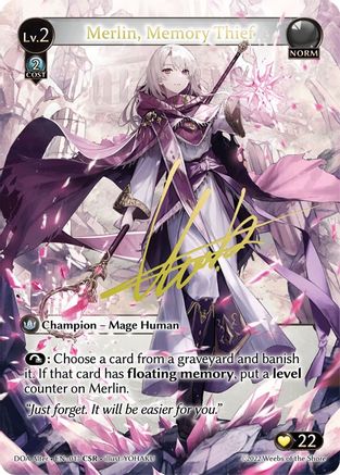 Merlin, Memory Thief (CSR)