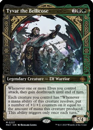 Tyvar the Bellicose (Halo Foil)