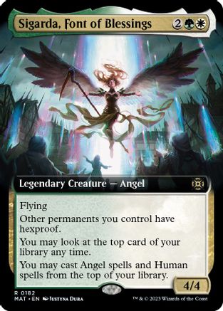 Sigarda, Font of Blessings (Extended Art)