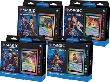 Universes Beyond: Doctor Who - Commander Deck Display - Universes ...