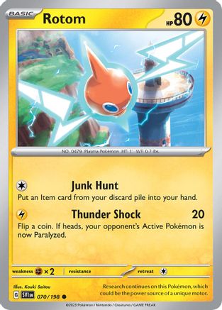 Miscellaneous Cards & Products Rotom - 070/198 (Cosmos Holo) #070