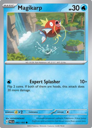 SV02: Paldea Evolved Magikarp #042