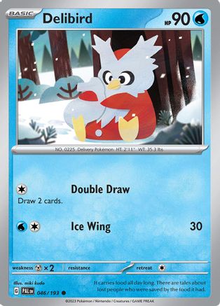 SV02: Paldea Evolved Delibird #046