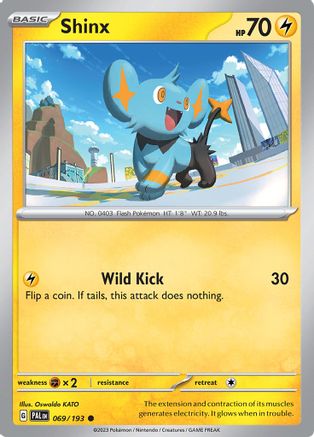 SV02: Paldea Evolved Shinx #069