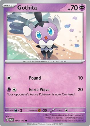 SV02: Paldea Evolved Gothita #090