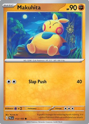 SV02: Paldea Evolved Makuhita #112