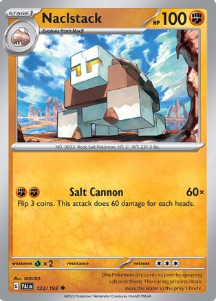 SV02: Paldea Evolved Naclstack #122