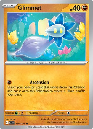SV02: Paldea Evolved Glimmet #124