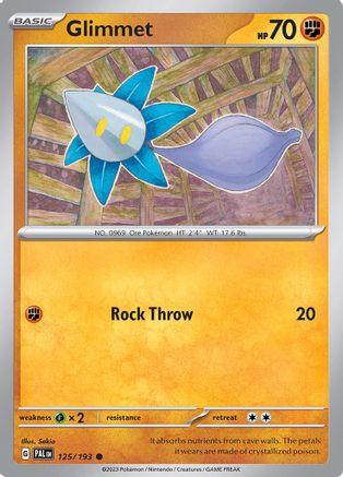 SV02: Paldea Evolved Glimmet #125