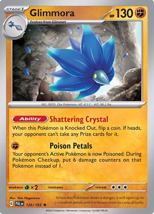 SV02: Paldea Evolved Glimmora #126