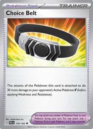SV02: Paldea Evolved Choice Belt #176