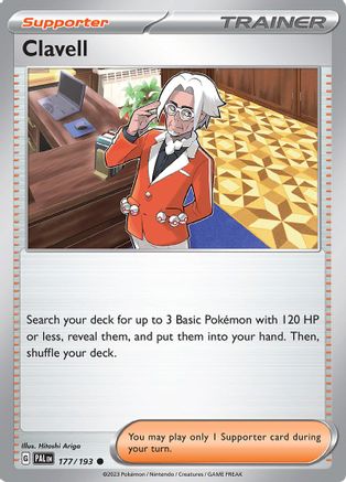 SV02: Paldea Evolved Clavell #177