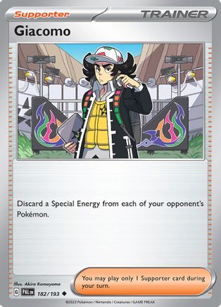 SV02: Paldea Evolved Giacomo #182