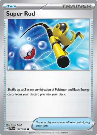 SV02: Paldea Evolved Super Rod #188