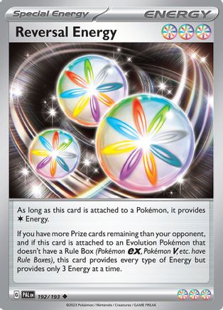 SV02: Paldea Evolved Reversal Energy #192