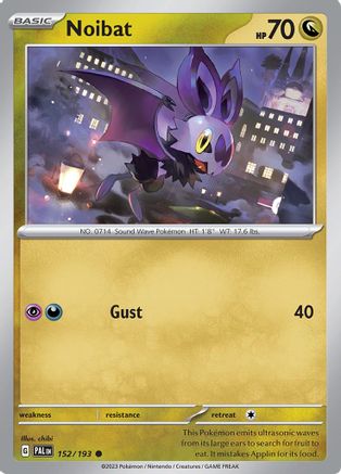 SV02: Paldea Evolved Noibat #152