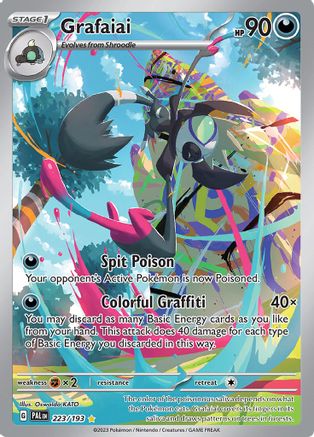 SV02: Paldea Evolved Grafaiai #223