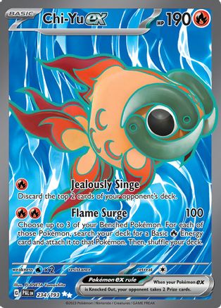 SV02: Paldea Evolved Chi-Yu ex #234