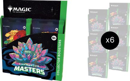 Commander Masters - Collector Booster Box Case - Commander Masters ...