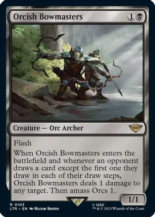 Orcish Bowmasters - Universes Beyond: The Lord of the Rings: Tales of ...
