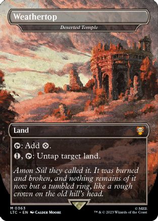 Weathertop - Deserted Temple