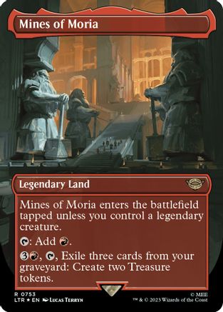 Mines of Moria (Borderless) (Surge Foil)