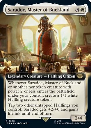 Saradoc, Master of Buckland (Extended Art)