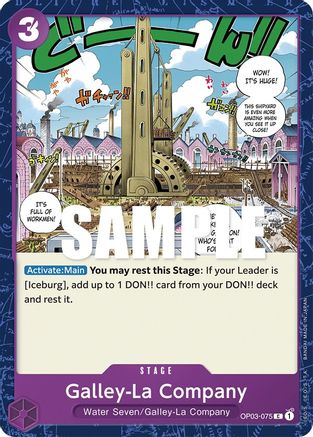 Galley-La Company - Pillars of Strength - One Piece Card Game