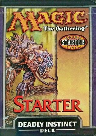 Starter 1999 Theme Deck Deadly Instinct