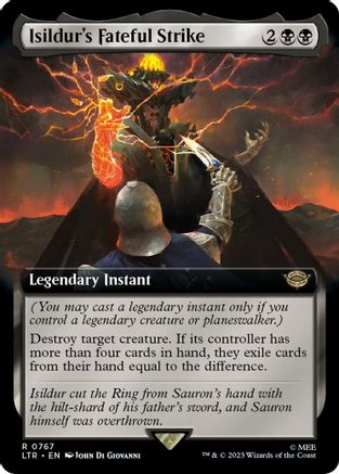 Isildur's Fateful Strike (Extended Art) (Surge Foil)