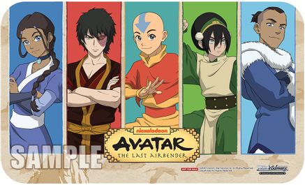 Weiss Schwarz Preorder Playmat - Avatar the Last Airbender - Bushiroad ...