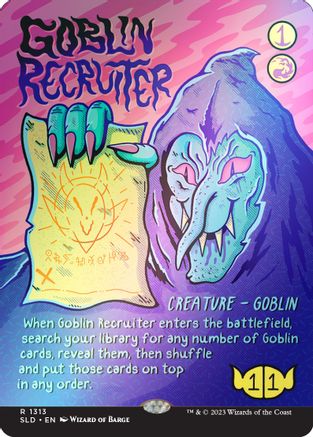 Goblin Recruiter (Rainbow Foil)