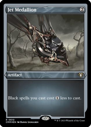 Jet Medallion (Foil Etched)