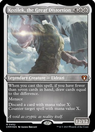 Kozilek, the Great Distortion (Foil Etched)