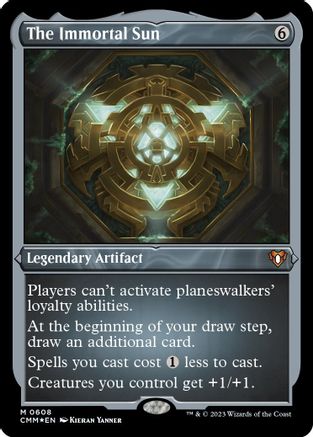 The Immortal Sun (Foil Etched)