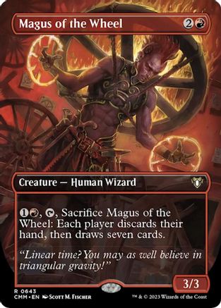 Magus of the Wheel (Borderless) - Commander Masters - Magic: The Gathering