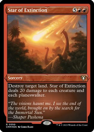 Star of Extinction (Foil Etched)