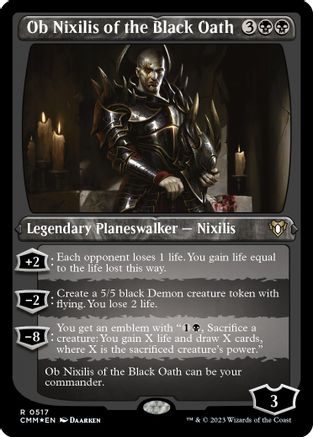 Ob Nixilis of the Black Oath (Foil Etched)
