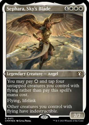 Sephara, Sky's Blade (Foil Etched)