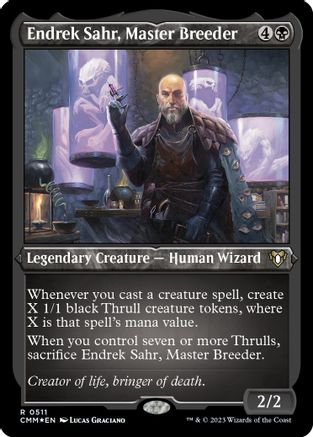 Endrek Sahr, Master Breeder (Foil Etched)