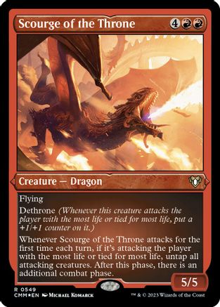 Scourge of the Throne (Foil Etched)