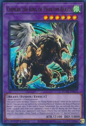 Yugioh Nummer 5 des Chimera Drachen