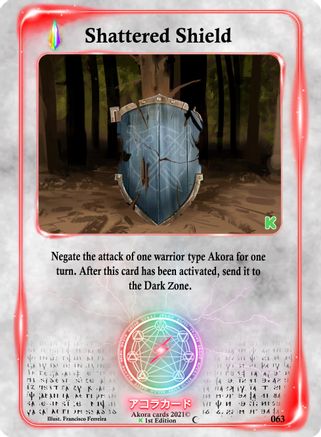 Shattered Shield - Spellbound Wings [Kickstarter Edition] - Akora TCG