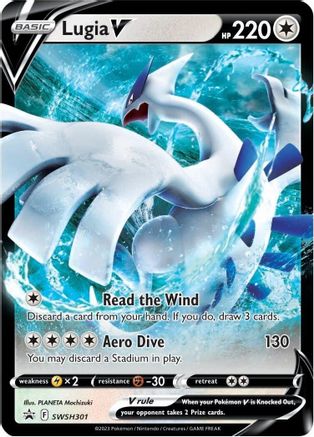 Lugia V SWSH301 SWSH Black Star Promos Pokémon card