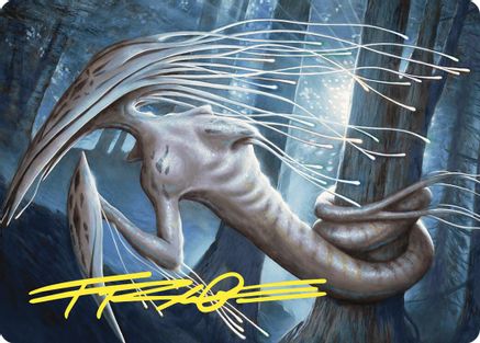 Manaweft Sliver Art Card (Gold-Stamped Signature)