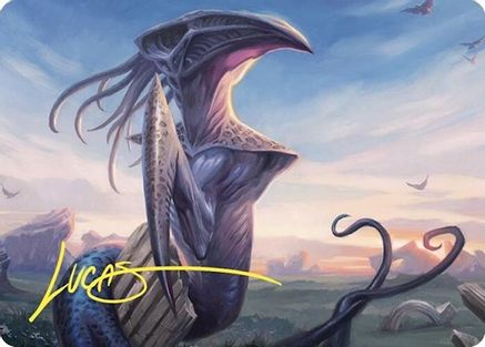 Sentinel Sliver Art Card (Gold-Stamped Signature)