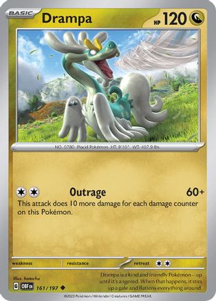 SV03: Obsidian Flames Drampa #161