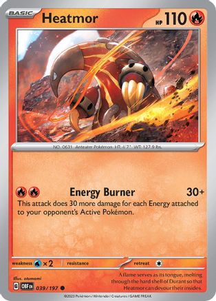SV03: Obsidian Flames Heatmor #039