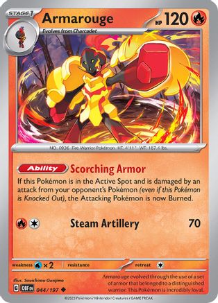 SV03: Obsidian Flames Armarouge #044